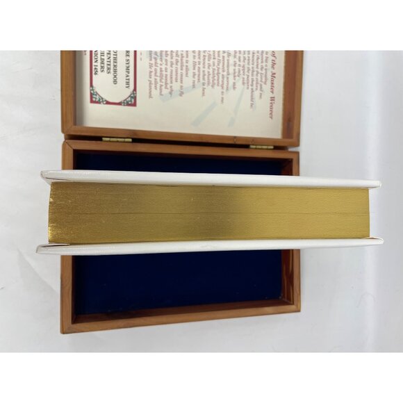 Holy Bible Dove Of Peace King James UNION Carpenters Dedication Vintage RARE - Picture 7 of 14